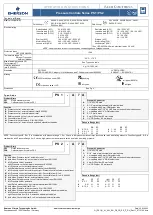 Предварительный просмотр 2 страницы Emerson Alco Controls PS1 Series Operating Instructions Manual