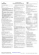 Preview for 1 page of Emerson Alco Controls TS1 Series Operating Instructions Manual