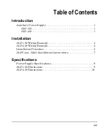 Preview for 13 page of Emerson ALP-130 Installation Manual