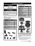 Preview for 3 page of Emerson AMHURST CF880BS00 Owner'S Manual
