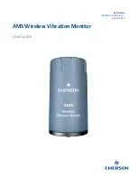 Emerson AMS Wireless Vibration Monitor User Manual preview