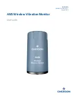 Emerson AMS Wireless Vibration Monitor User Manual предпросмотр