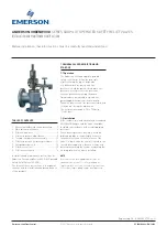 Emerson Anderson Greenwood 500 Series Installation And Maintenance Instructions Manual preview