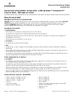 Preview for 2 page of Emerson Appleton Areamaster Instruction Sheet