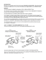 Preview for 4 page of Emerson ARCADIA-2001 Owner'S Manual