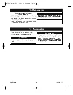 Предварительный просмотр 18 страницы Emerson ASHLAND CF717BS00 Owner'S Manual