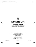 Предварительный просмотр 24 страницы Emerson ASHLAND CF717BS00 Owner'S Manual