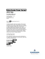 Preview for 96 page of Emerson ASTEC Helios Candeo AP6C75AA Installation Manual