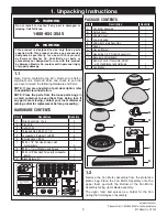 Предварительный просмотр 3 страницы Emerson ASTOR Owner'S Manual