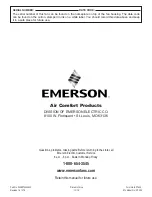 Предварительный просмотр 32 страницы Emerson ASTOR Owner'S Manual