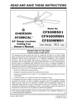 Emerson ATOMICAL CF930BS01 Owner'S Manual предпросмотр