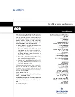 Preview for 128 page of Emerson Autochangeover Controllers AC8 User Manual