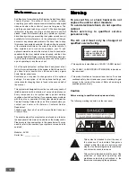 Preview for 2 page of Emerson AV301 Owner'S Manual