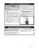 Предварительный просмотр 12 страницы Emerson AVANT ECO CF921VNB00 Owner'S Manual