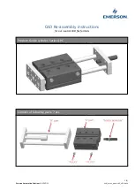 Preview for 1 page of Emerson AVENTICS GPC Series Re-Assembly Instructions