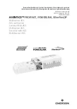 Emerson Aventics R412018222 Manual preview