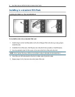 Предварительный просмотр 8 страницы Emerson Avocent 18.5" Local Rack Access LCD Console Installer/User Manual