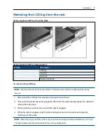 Предварительный просмотр 11 страницы Emerson Avocent 18.5" Local Rack Access LCD Console Installer/User Manual