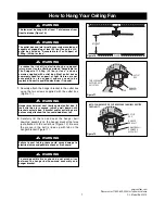 Preview for 7 page of Emerson AVONDALE CF810AP Owner'S Manual