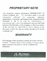 Preview for 2 page of Emerson AVTRON LOADBANK LPH400 Manual