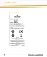 Preview for 50 page of Emerson AXP640-AC2-110VAC Installation & Use Manual