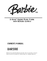 Preview for 1 page of Emerson Barbie B-View BAR598 Owner'S Manual