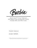 Emerson Barbie Bloom Tube BAR322 Owner'S Manual предпросмотр