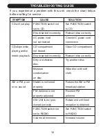 Preview for 19 page of Emerson Barbie Bloombox BAR201 Owner'S Manual