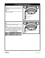 Предварительный просмотр 12 страницы Emerson BATALIE BREEZE CF621SW00 Owner'S Manual