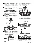 Предварительный просмотр 8 страницы Emerson BATON ROUGE CF3200AWL00 Owner'S Manual