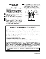 Предварительный просмотр 12 страницы Emerson BATON ROUGE CF3200AWL00 Owner'S Manual