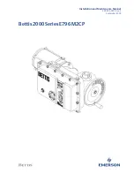 Emerson Bettis 2000 Series E796 M2CP Installation And Maintenance Manual preview