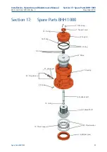 Preview for 55 page of Emerson Bettis BHH 1000 Installation, Operation And Maintenance Manual