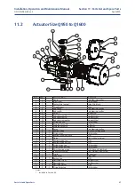 Preview for 61 page of Emerson Bettis Q series Installation, Operation And Maintenance Manual