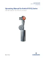 Emerson Bettis RTS FQ Series Operating Manual preview