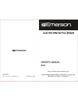 Emerson BO61 Owner'S Manual preview