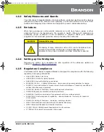 Предварительный просмотр 14 страницы Emerson Branson 2000 Series Instruction Manual