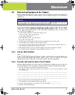 Предварительный просмотр 18 страницы Emerson Branson 2000 Series Instruction Manual