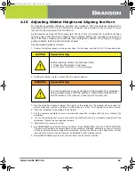 Предварительный просмотр 76 страницы Emerson Branson 2000 Series Instruction Manual