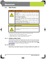 Предварительный просмотр 91 страницы Emerson Branson 2000 Series Instruction Manual