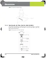 Предварительный просмотр 123 страницы Emerson Branson 2000 Series Instruction Manual