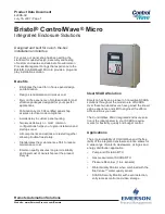 Emerson Bristol ControlWave CW_30 Specifications предпросмотр