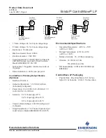 Preview for 4 page of Emerson Bristol ControlWave LP Product Data