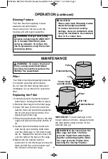 Предварительный просмотр 7 страницы Emerson Bucket Head BH01000 Owner'S Manual