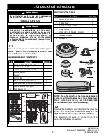 Предварительный просмотр 3 страницы Emerson Builder CF700BS09 Owner'S Manual