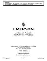 Предварительный просмотр 24 страницы Emerson Builder CF700BS09 Owner'S Manual