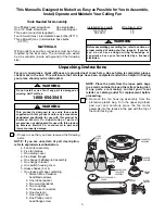 Предварительный просмотр 3 страницы Emerson BUILDER PLUS CF710AB01 Owner'S Manual