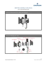 Предварительный просмотр 1 страницы Emerson CAD Re-Assembly Instructions