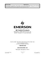 Preview for 72 page of Emerson CALLITO COVE Owner'S Manual