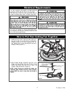 Предварительный просмотр 6 страницы Emerson CARRERA GRANDE ECO CF788CK Owner'S Manual